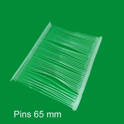 Pins textiles 65 mm